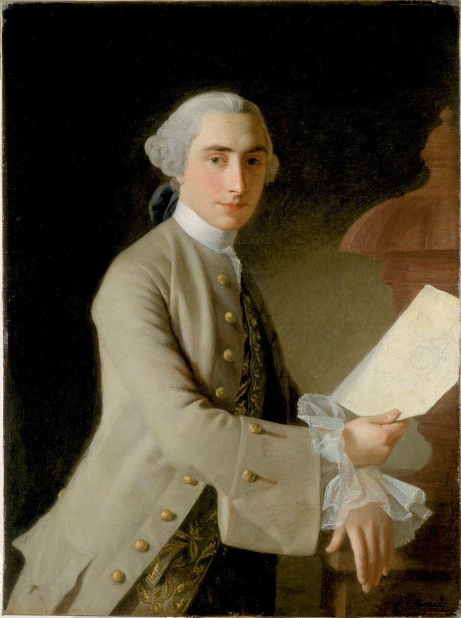 Portret van James Adam door Allan Ramsay
