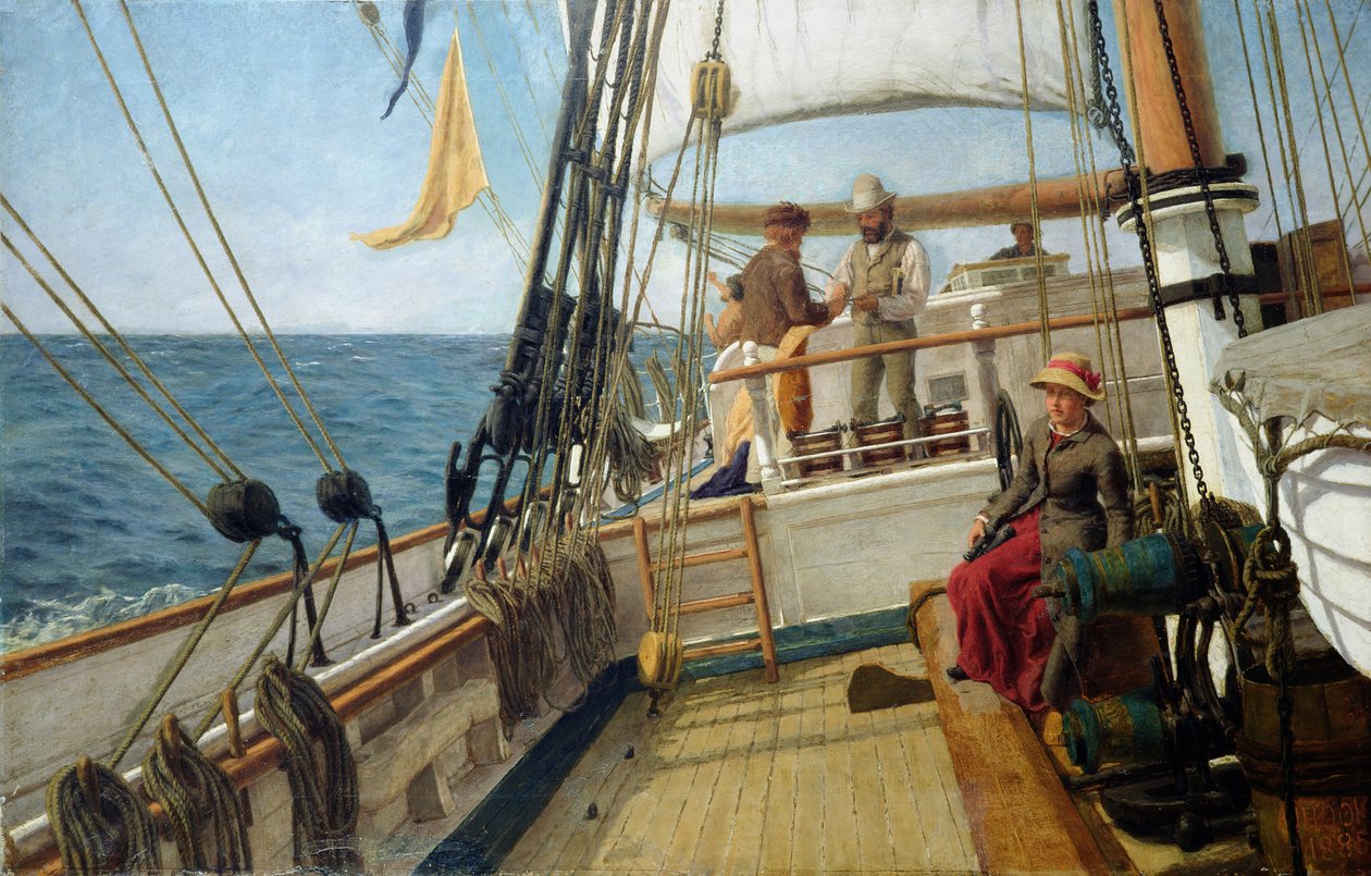 Een Gesprek op Zee door Allan J. Hook