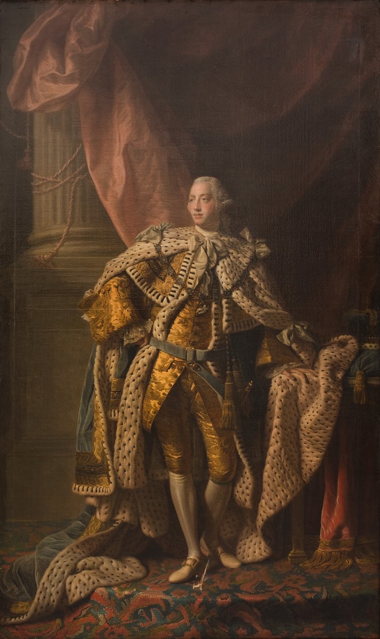 George III van Engeland door Allan Ramsay