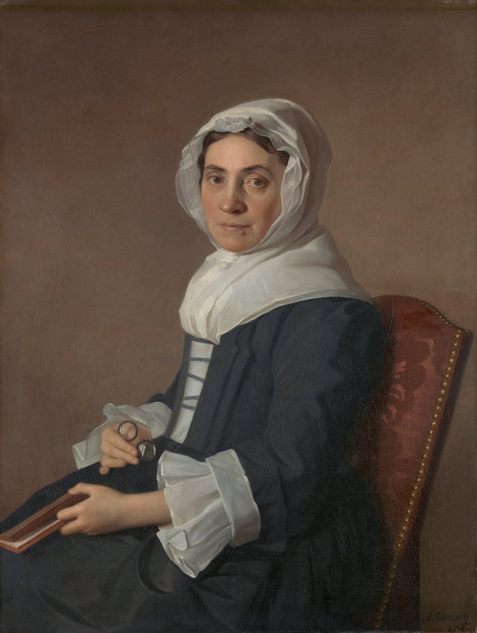 Mary Adam door Allan Ramsay
