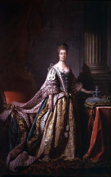 Koningin Charlotte door Allan Ramsay