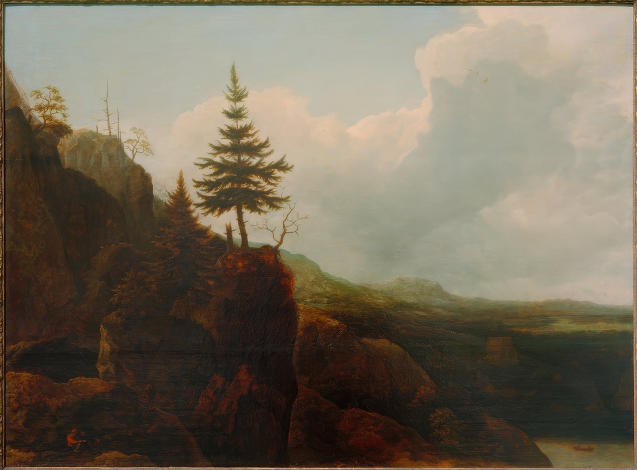 Berglandschap met den door Allart van Everdingen