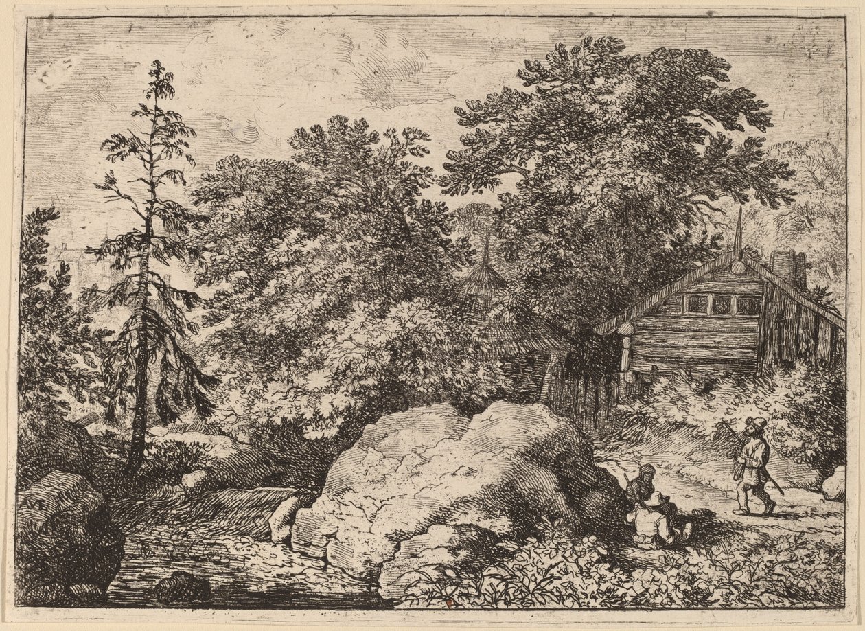 De heuvel door Allart van Everdingen