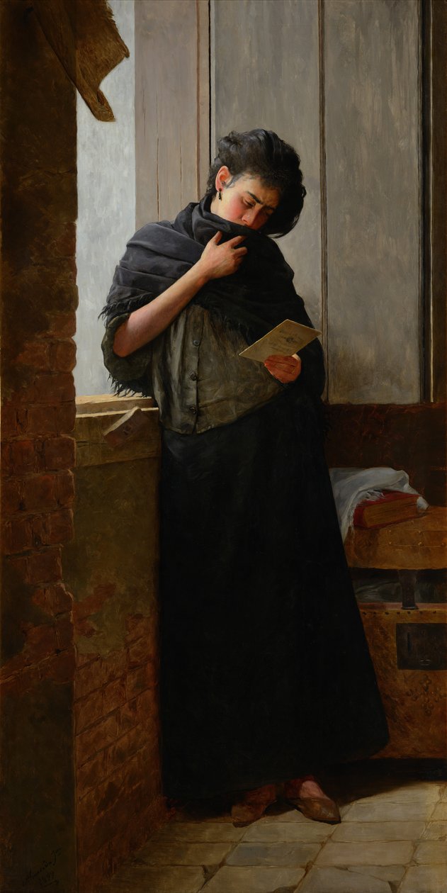 Saudade door Almeida Júnior