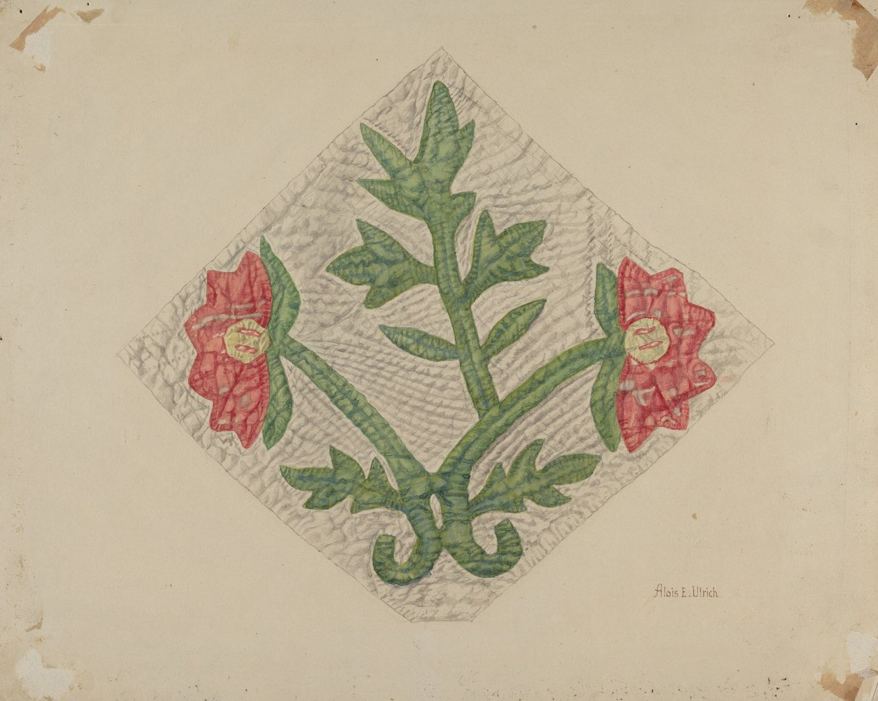 Quiltpatroon door Alois E. Ulrich