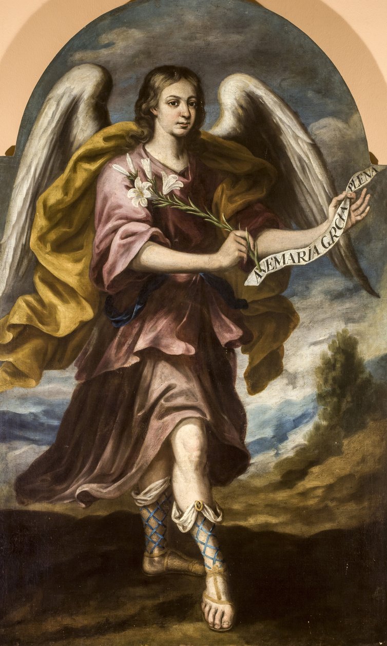 Aartsengel Gabriël door Alonso Miguel de Tovar
