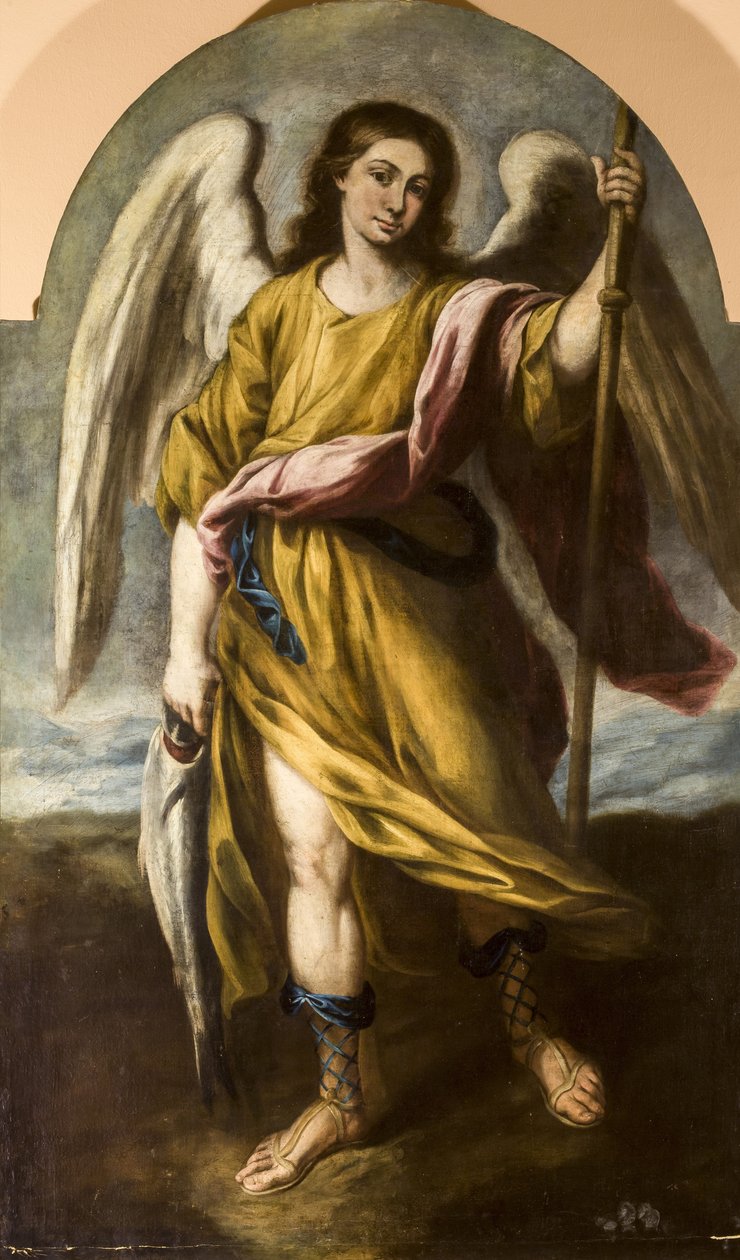 Aartsengel Rafaël door Alonso Miguel de Tovar