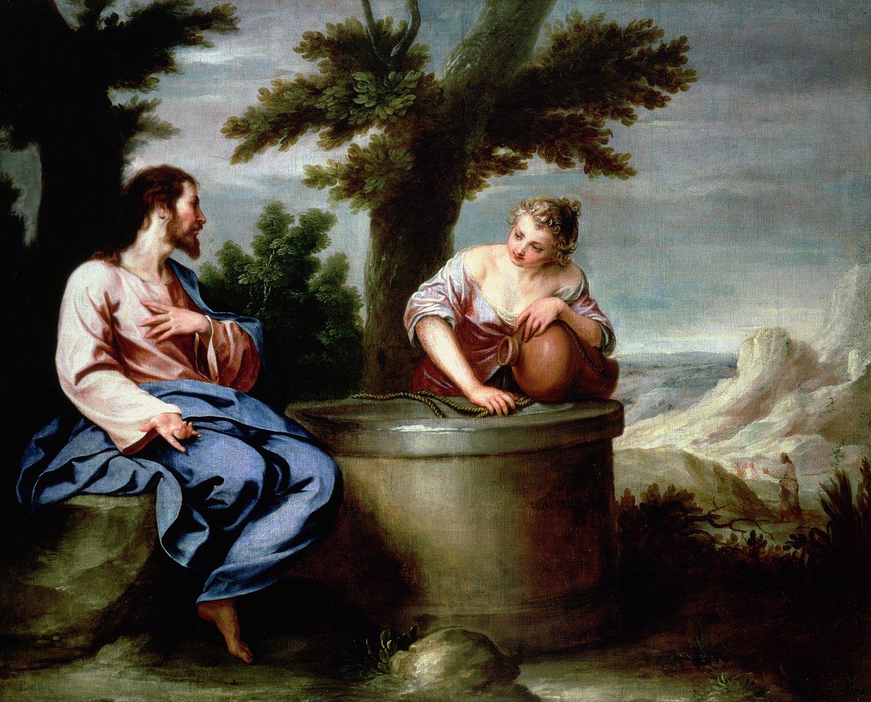 Jezus en de Samaritaanse Vrouw door Alonso Cano