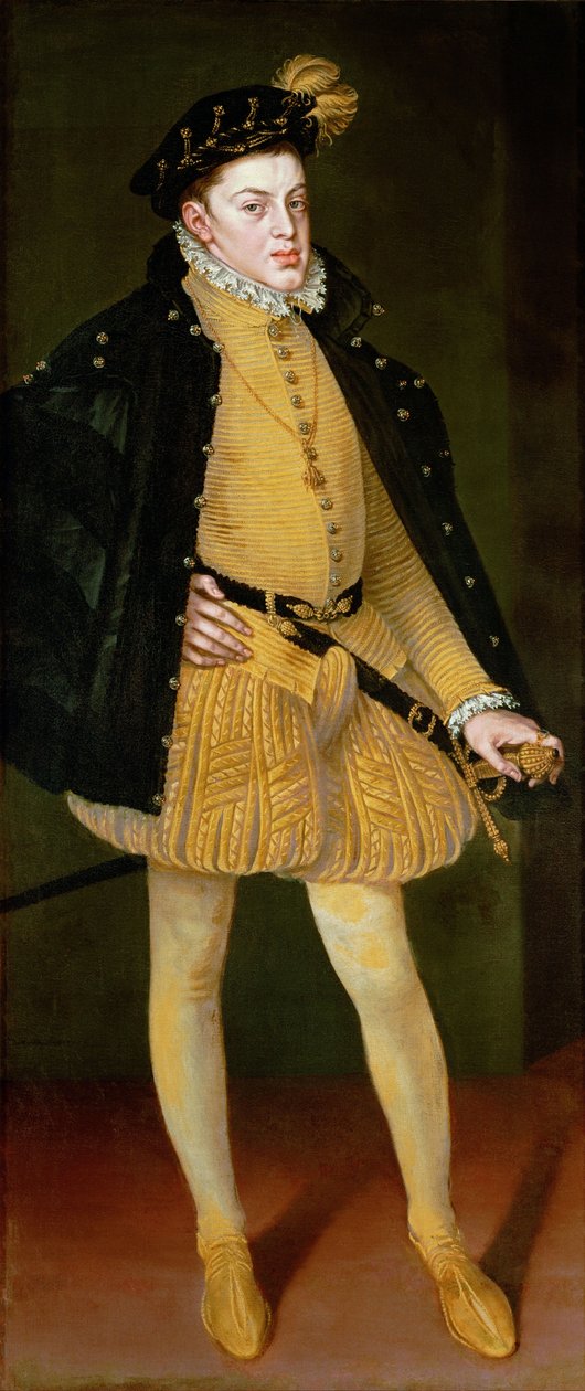 Don Carlos, prins van Asturië, 1564 door Alonso Sánchez Coello