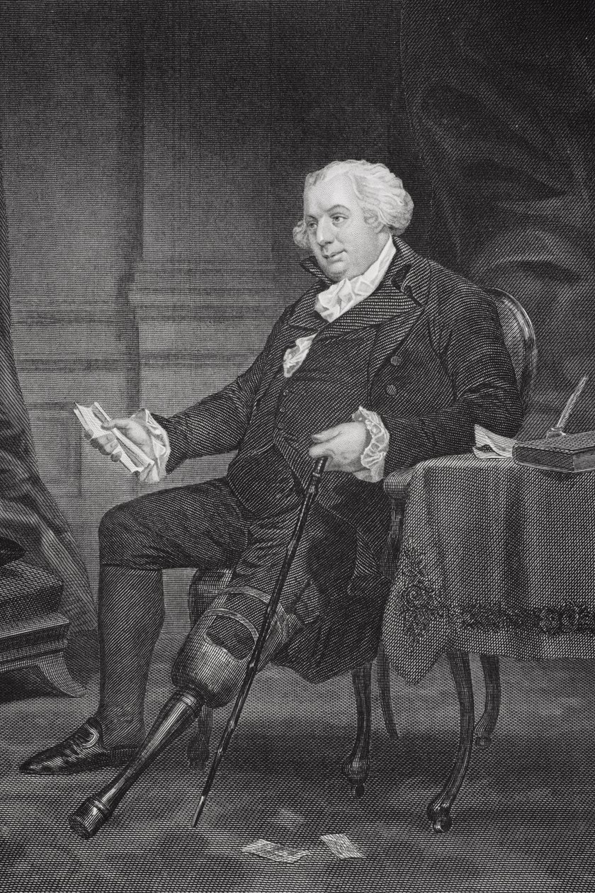 Portret Gouverneur Morris door Alonzo Chappel