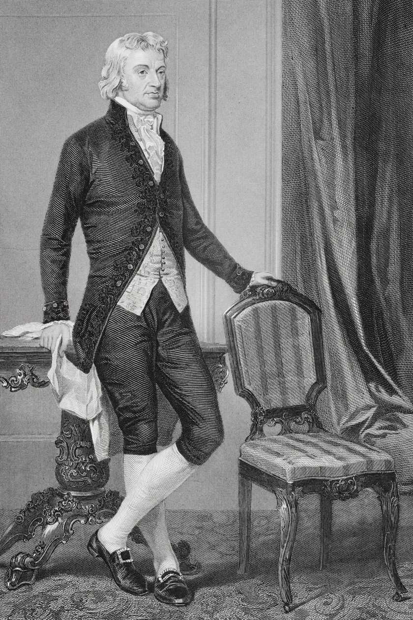 Portret van Robert R. Livingston (1746-1813) door Alonzo Chappel