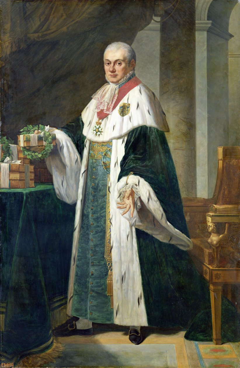 Louis (1757-1821) Markies de Fontanes door Alphonse Lavaudan