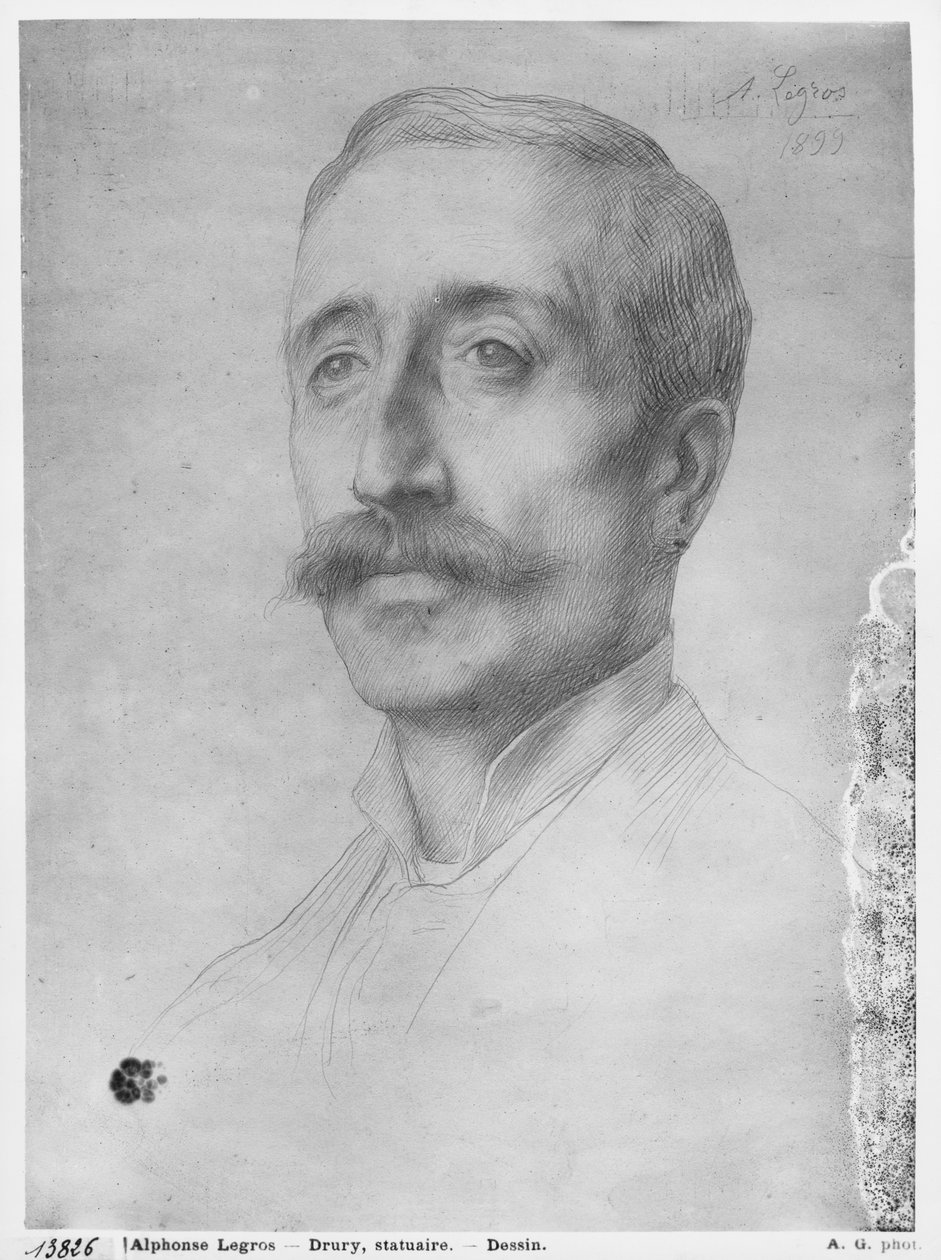 Alfred Drury, 1899 door Alphonse Legros