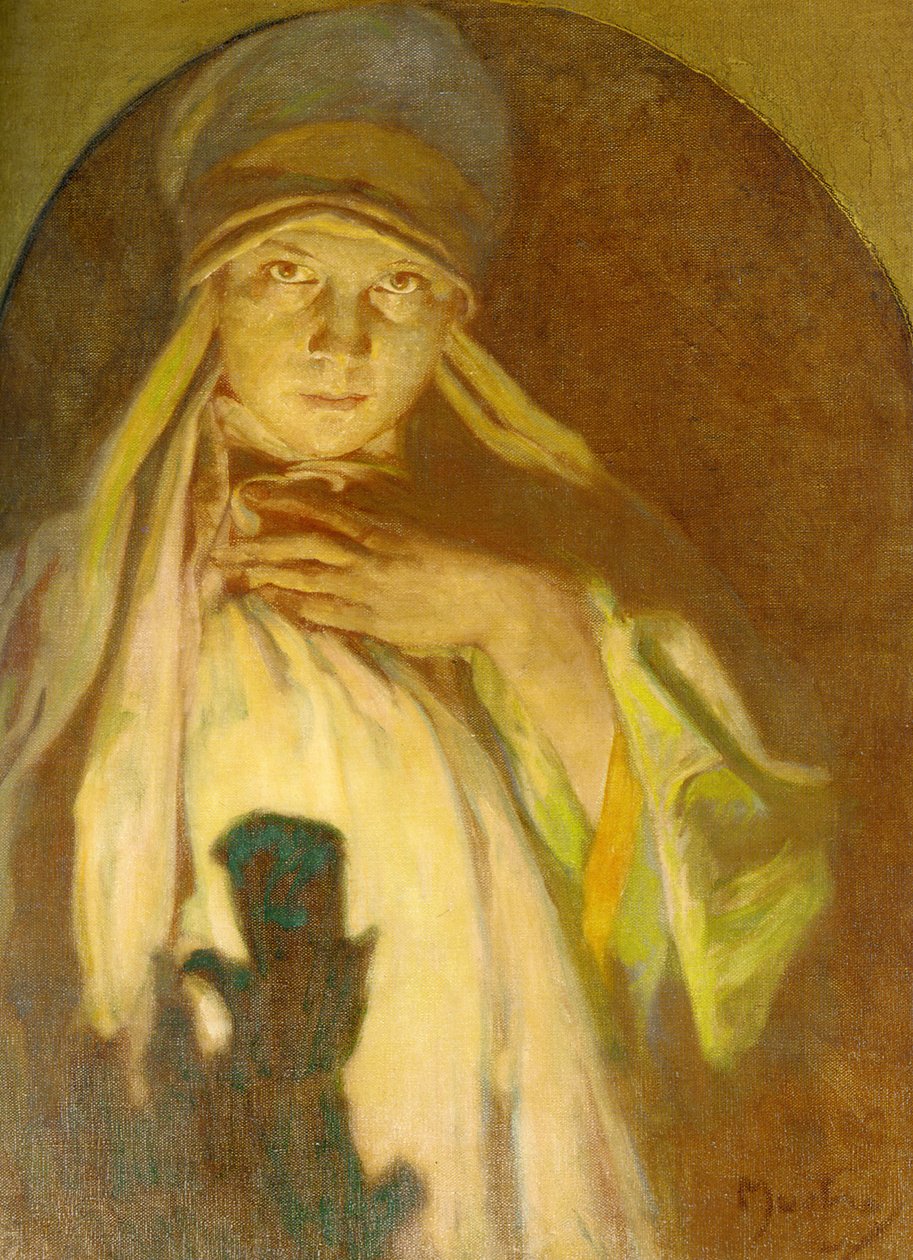 De tovenares door Alphonse Mucha