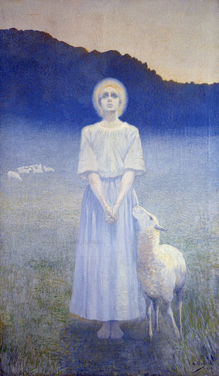 Visioen, 1892 door Alphonse Osbert