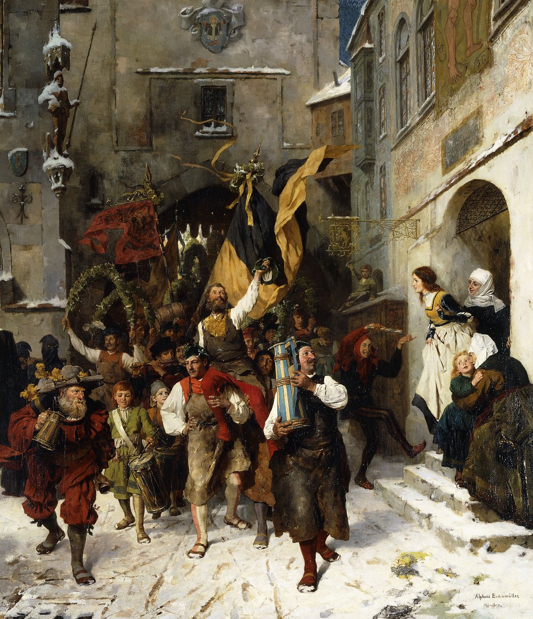 De Eerste Kuipersdans door Alphonse Bodenmuller