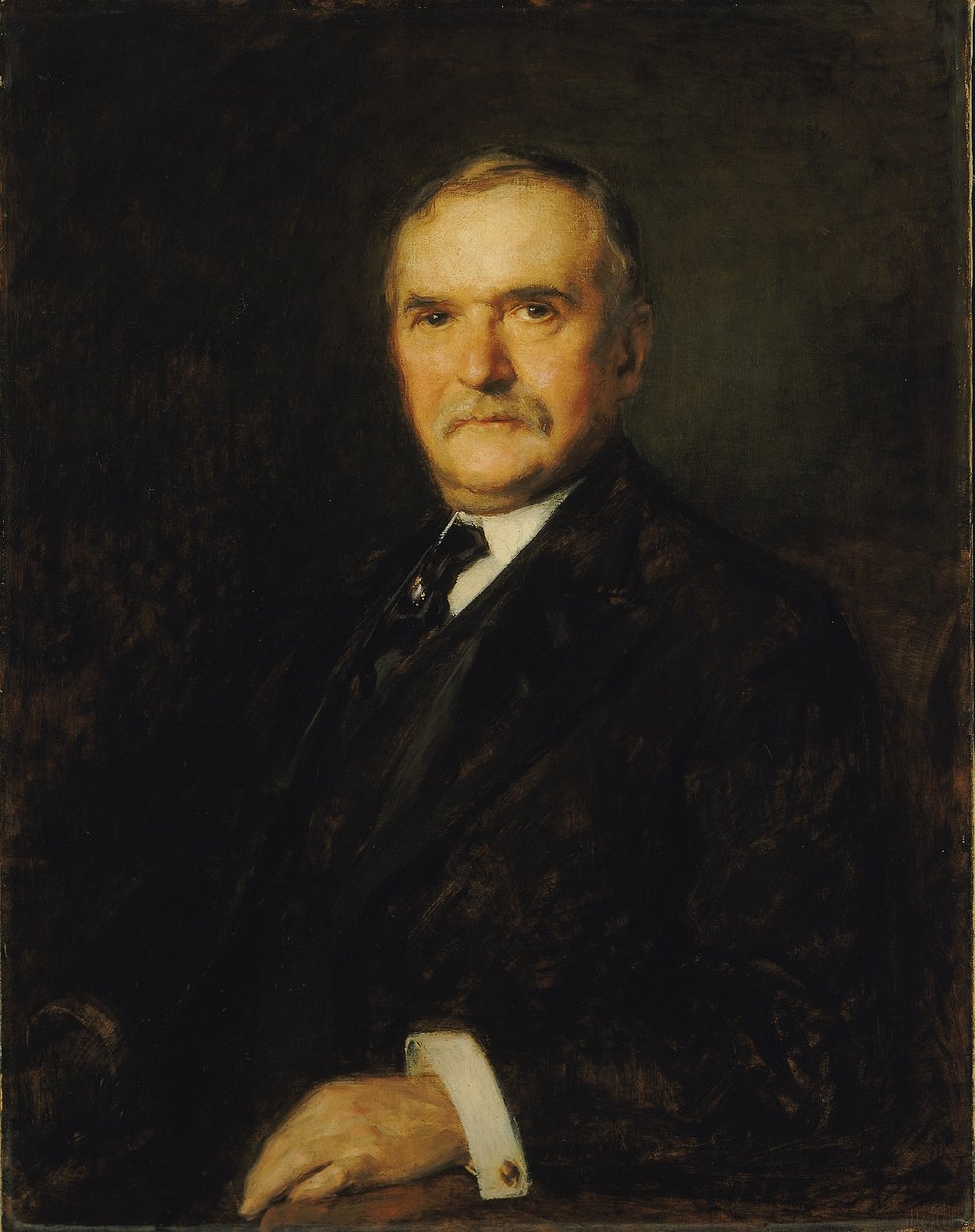 William T. Evans door Alphonse Jongers