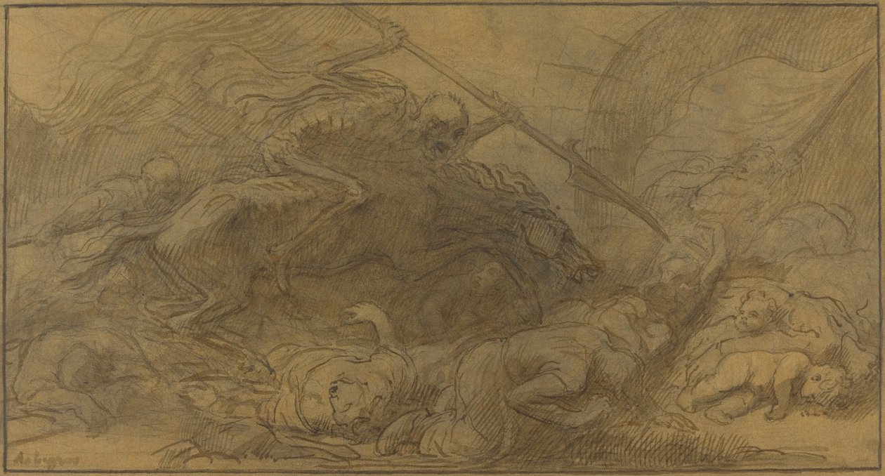 Na de Slag door Alphonse Legros