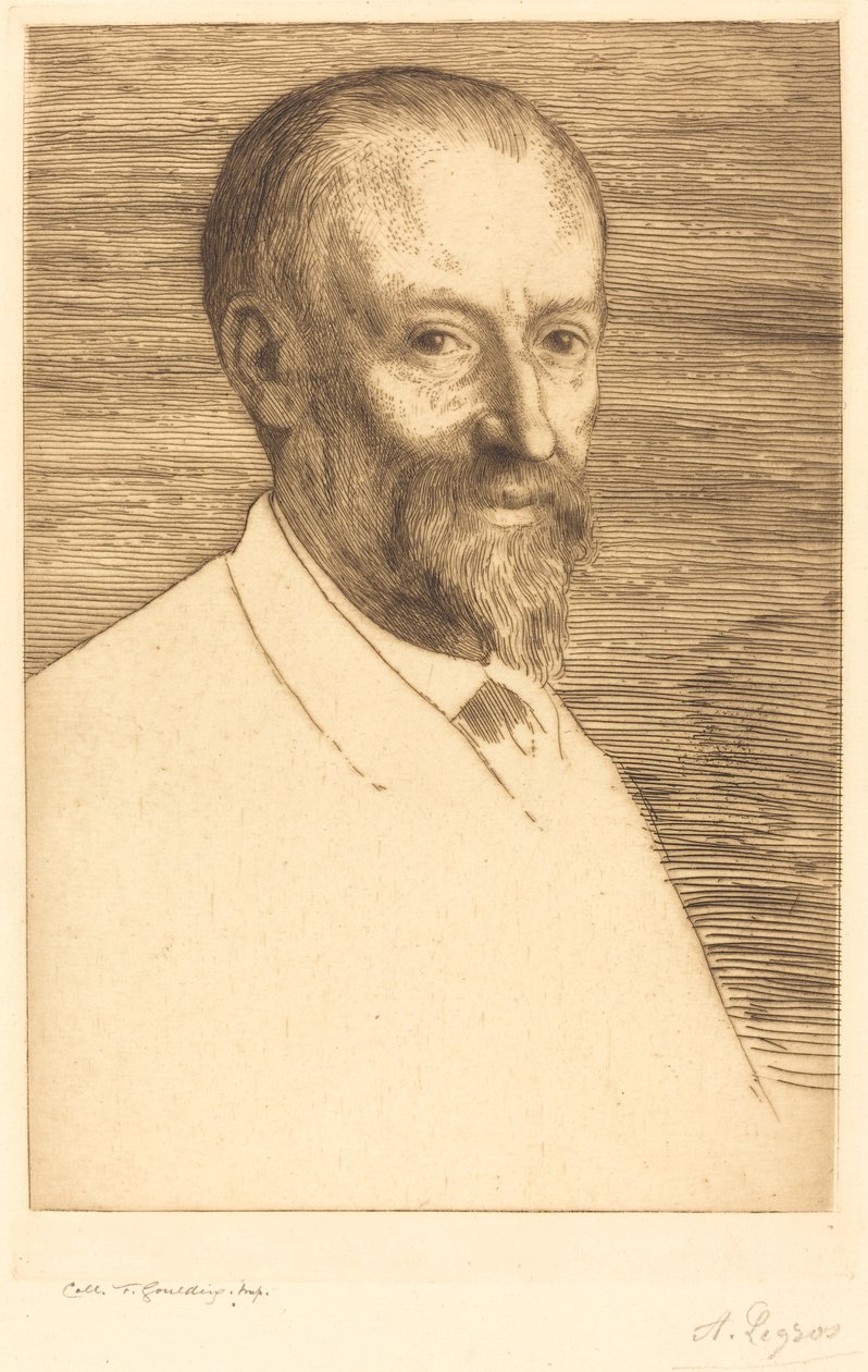 Auguste Poulet-Malassis, 2e plaat door Alphonse Legros