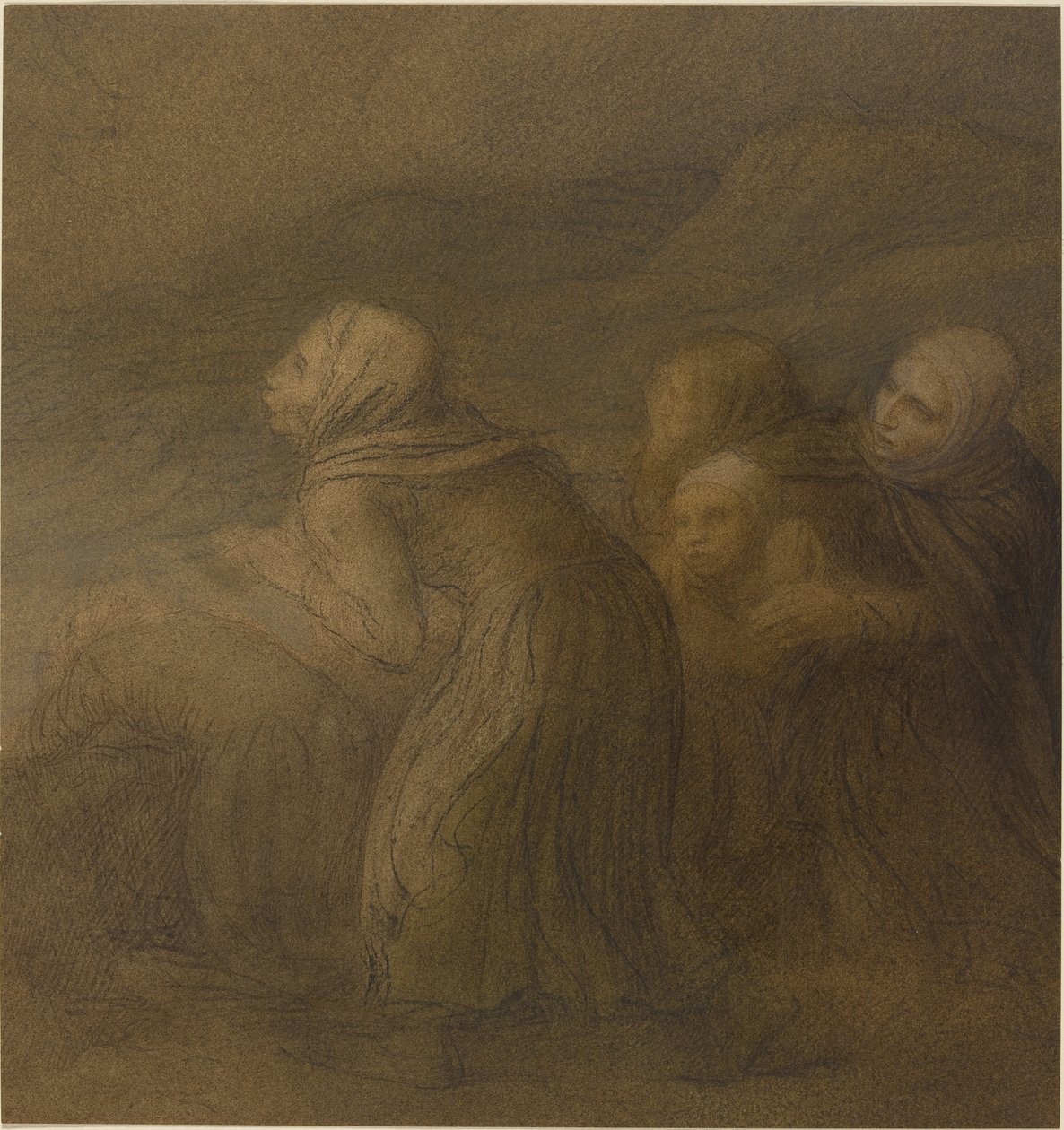 Boot in Nood door Alphonse Legros