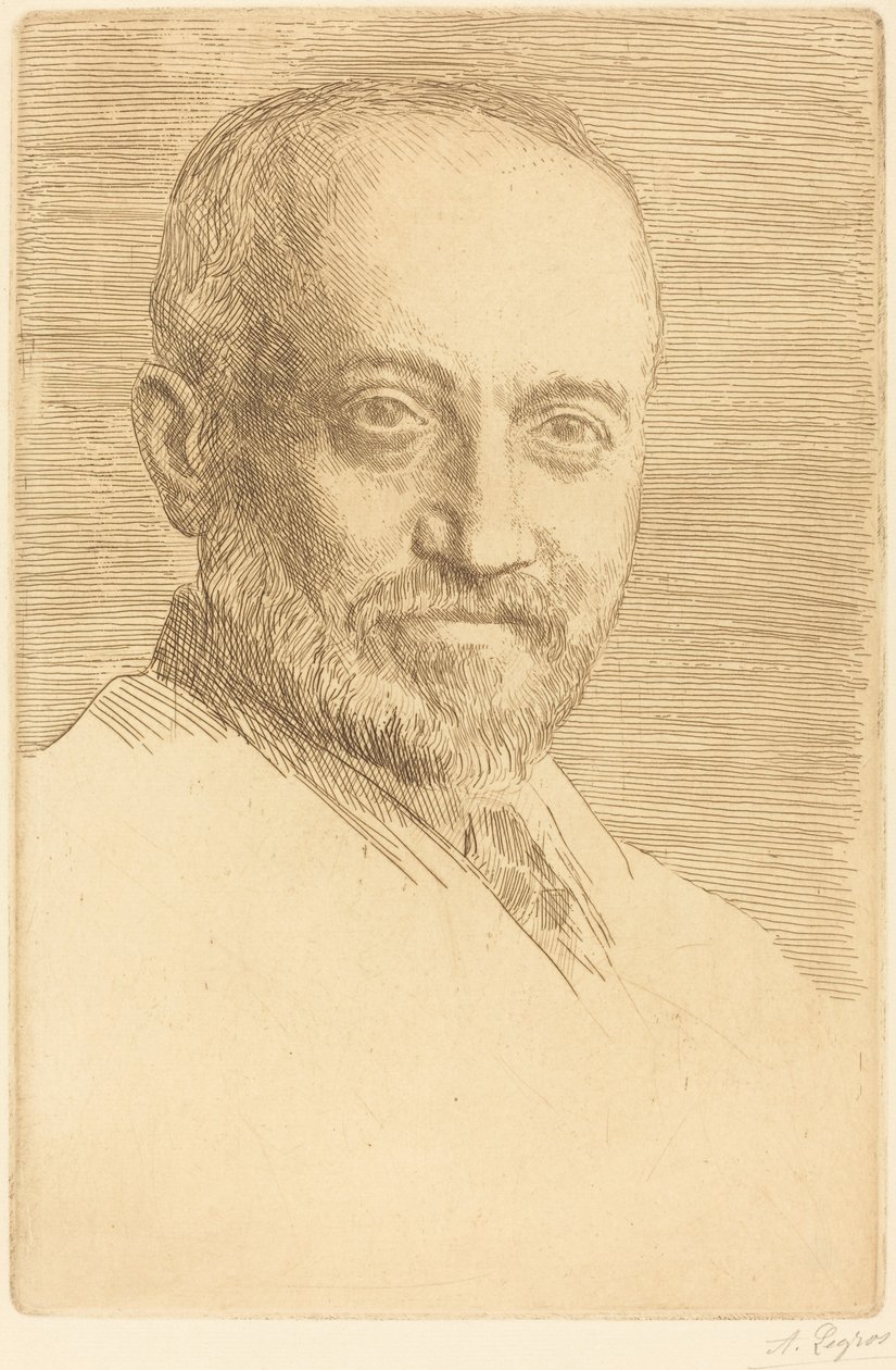 C.J. Knowles, 2e plaat door Alphonse Legros