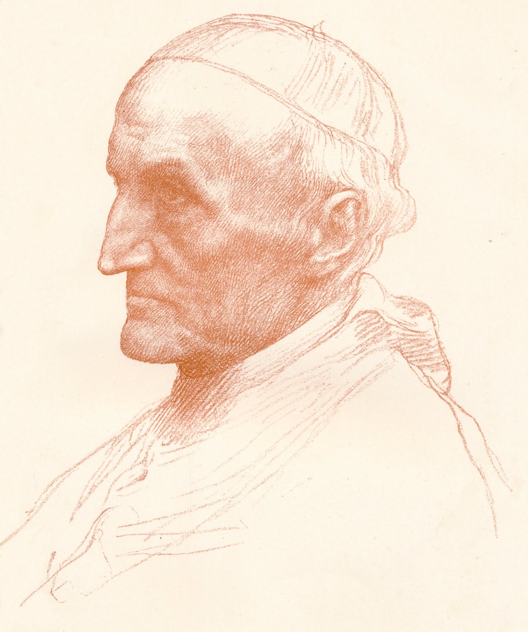 Kardinaal Manning door Alphonse Legros