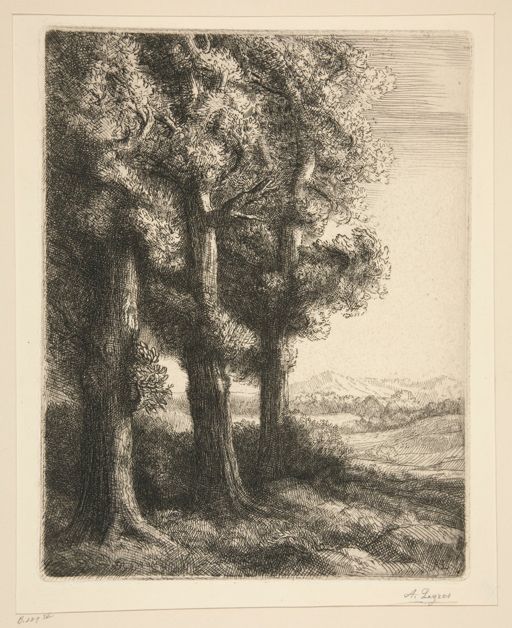 Hoek van door Alphonse Legros