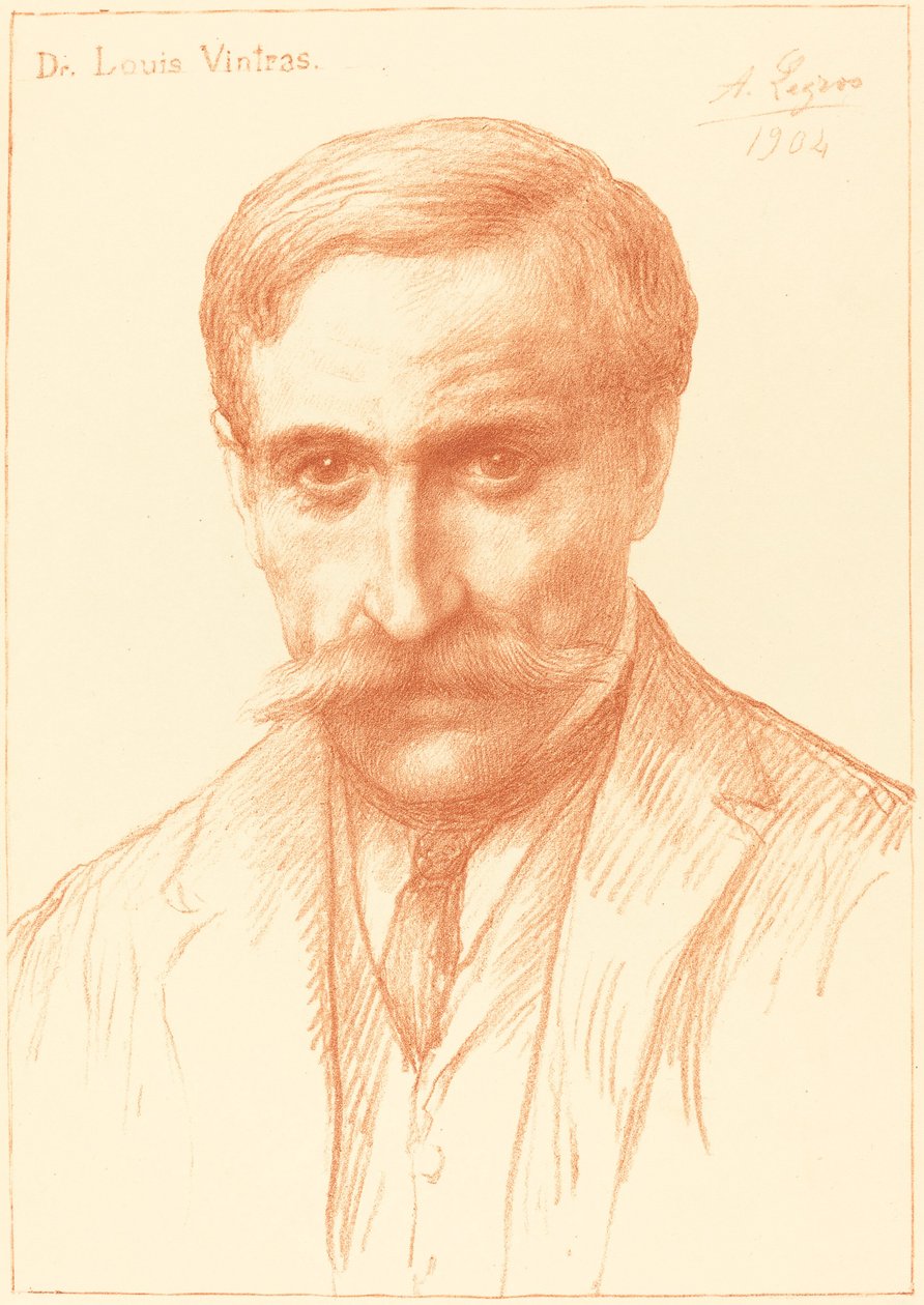 Dr. Louis Vintras door Alphonse Legros