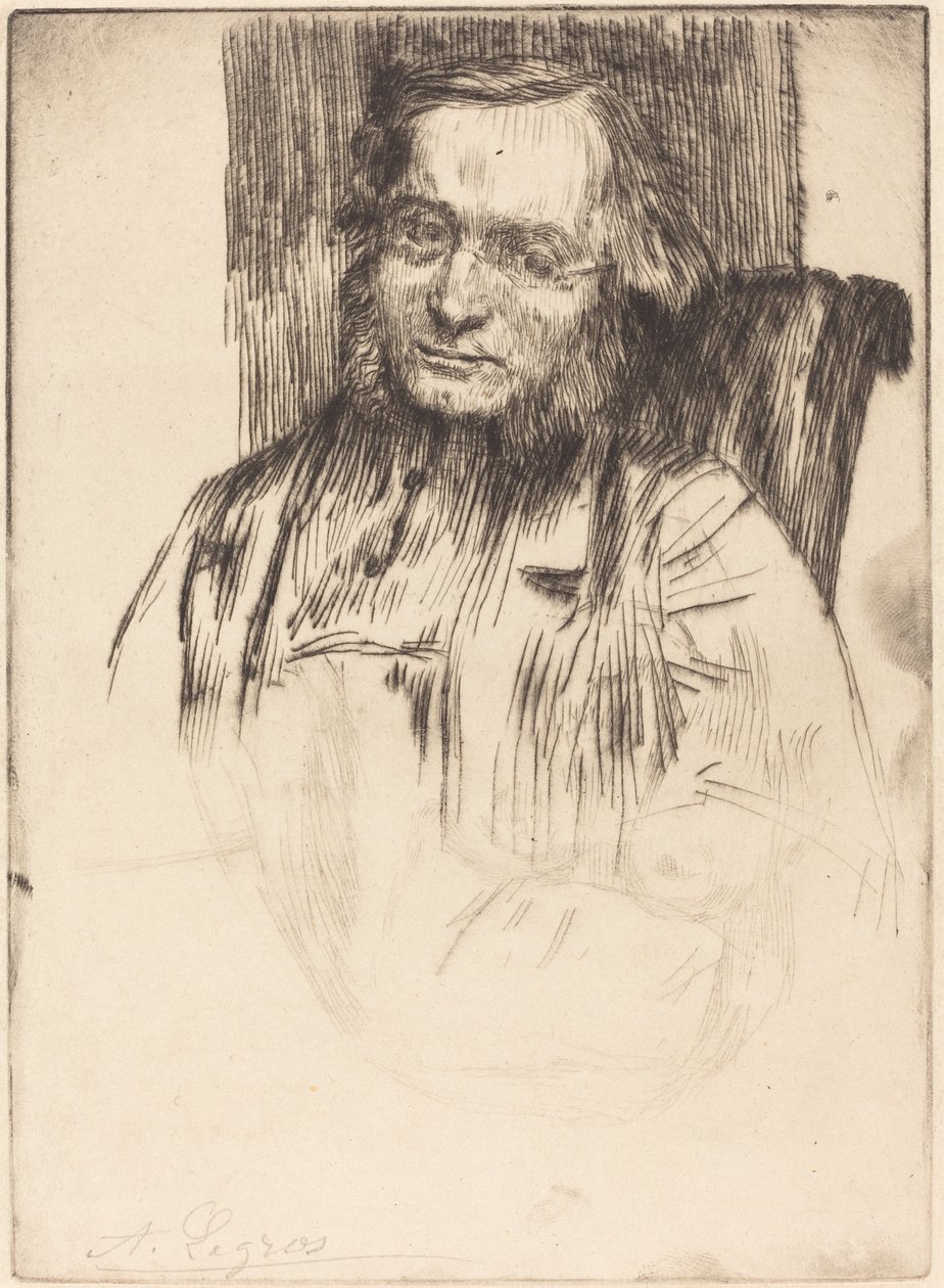 Edwin Edwards door Alphonse Legros