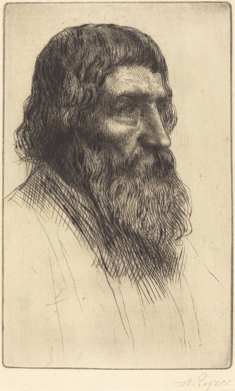 Engelse Boer door Alphonse Legros