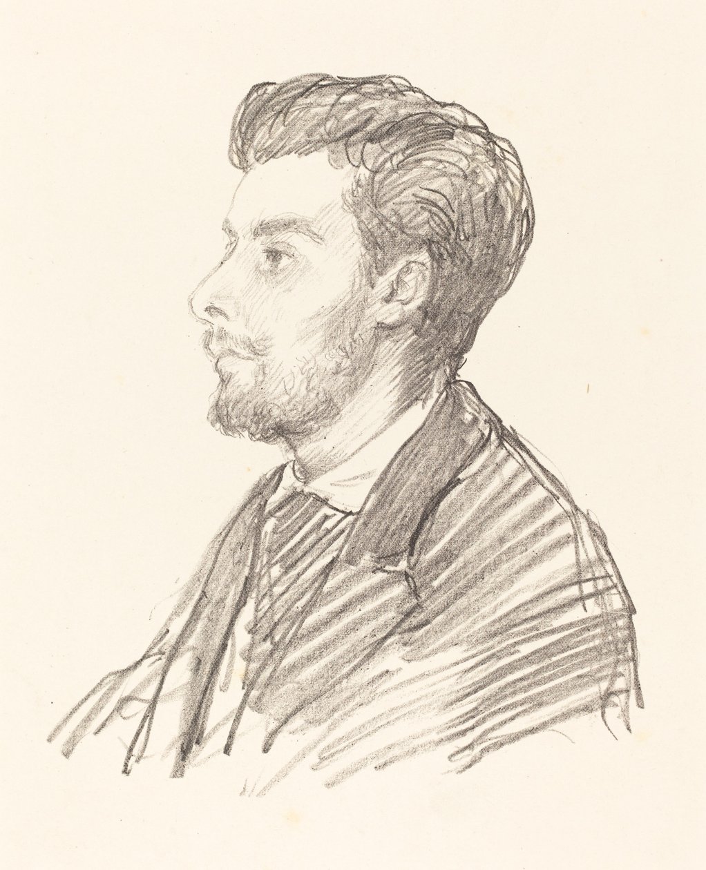 Frederic Regamey door Alphonse Legros