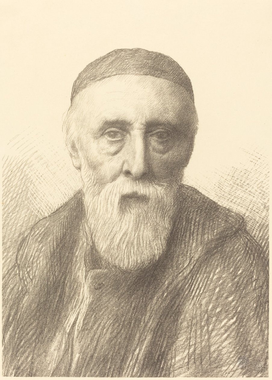 G.F. Watts, R.A., 2e plaat door Alphonse Legros