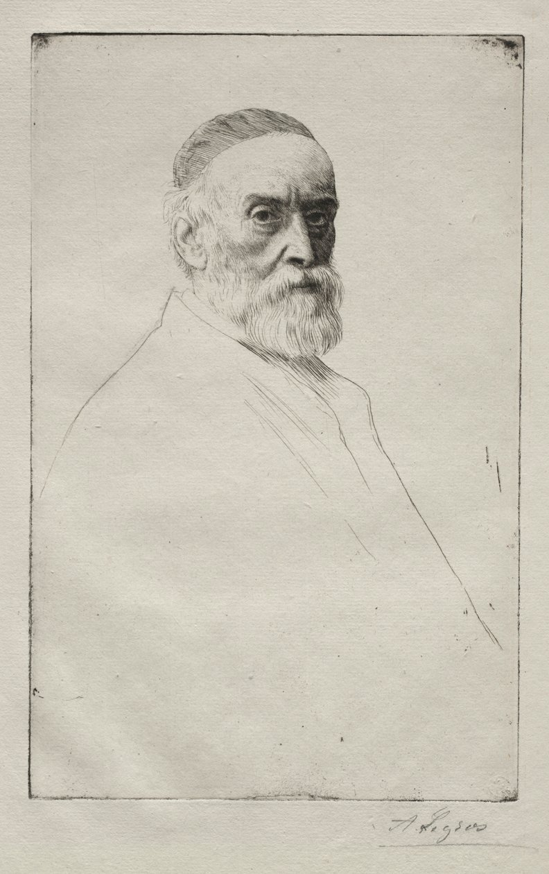 G. F. Watts door Alphonse Legros