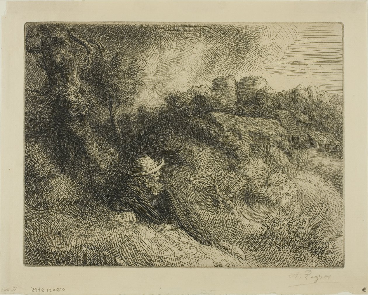 Spookhuis door Alphonse Legros