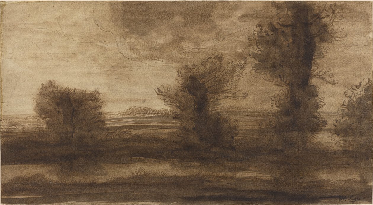 In de moerassen door Alphonse Legros