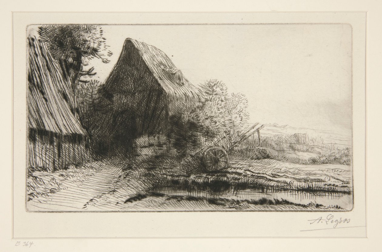 Het huis van de wagenmaker door Alphonse Legros