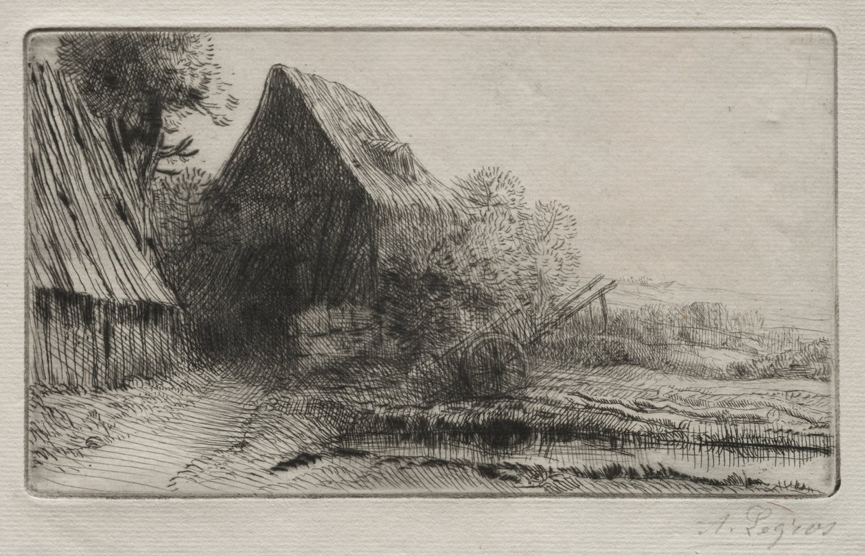 Het huis van de wagenmaker door Alphonse Legros