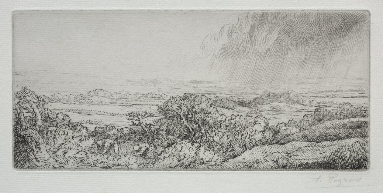 De paddenstoelenplukkers door Alphonse Legros