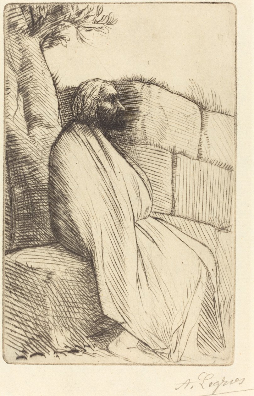Filosoof (Le philosophe) door Alphonse Legros
