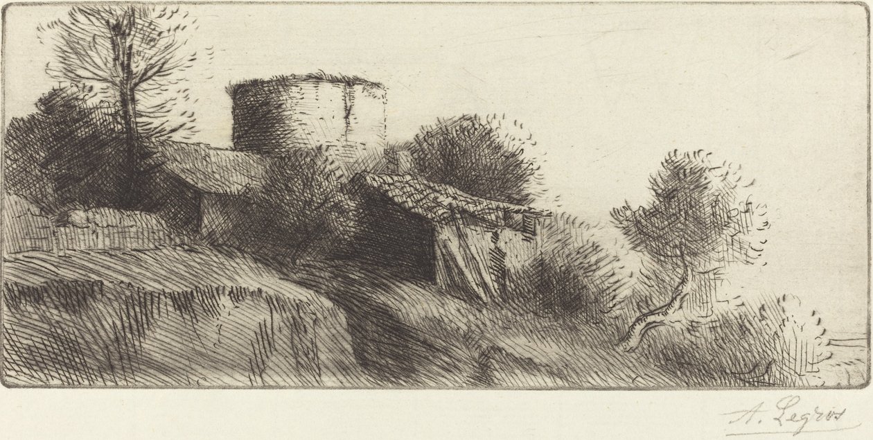Duiventoren door Alphonse Legros