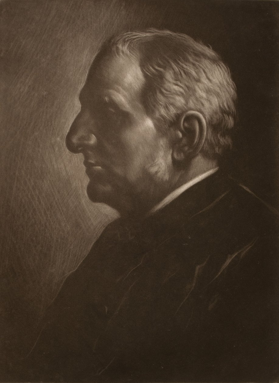 Portret van Sir Francis Seymour Hayden door Alphonse Legros