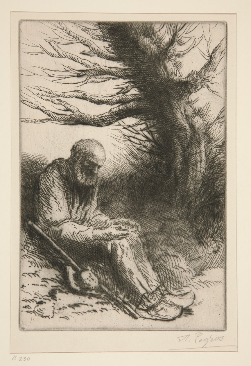 Rust van de reiziger door Alphonse Legros