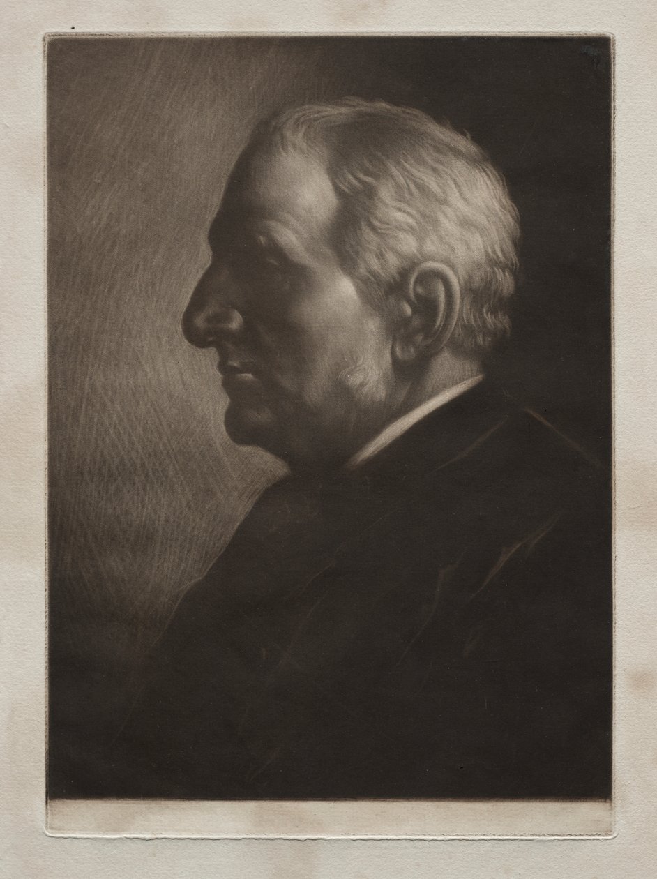 Sir Frances Seymour Haden door Alphonse Legros