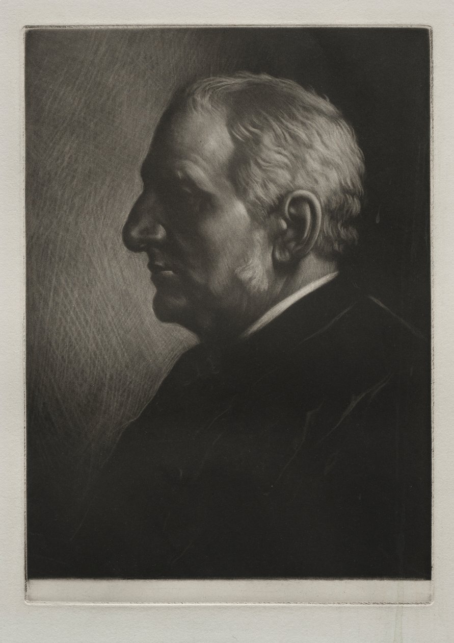 Sir Seymour Haden door Alphonse Legros