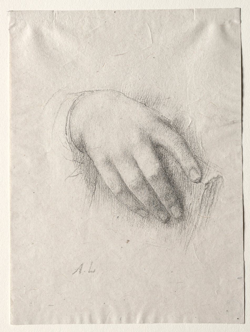 Studie van handen door Alphonse Legros