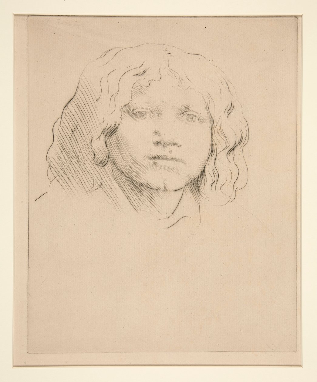 Hoofd van door Alphonse Legros