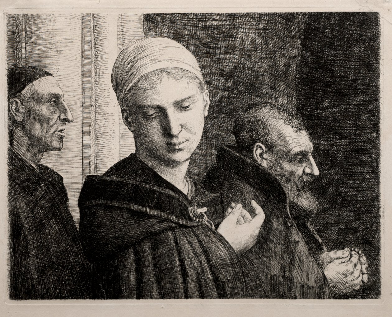 De doop door Alphonse Legros