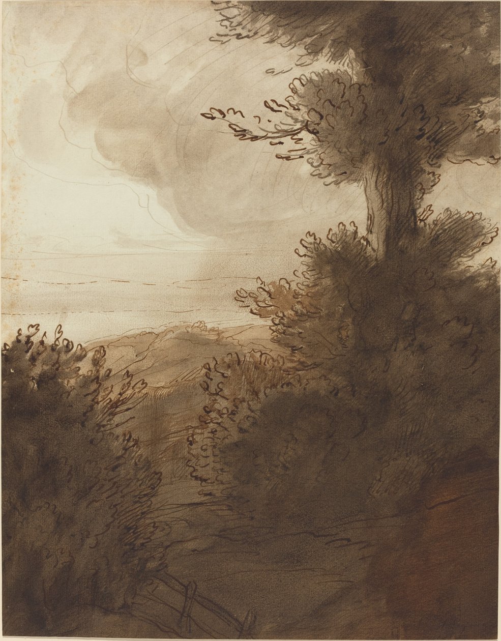 De Grote Boom door Alphonse Legros