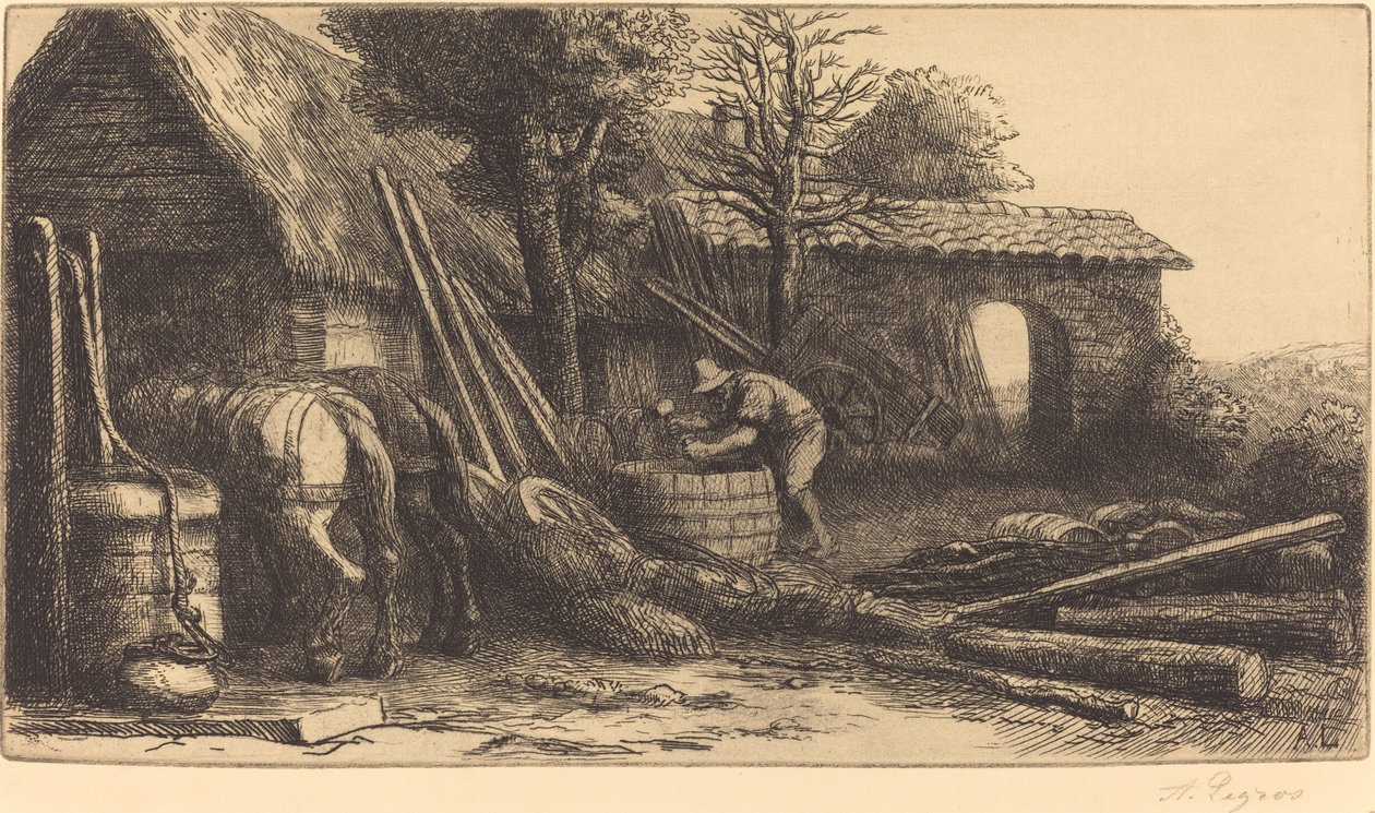 De Kuiper door Alphonse Legros