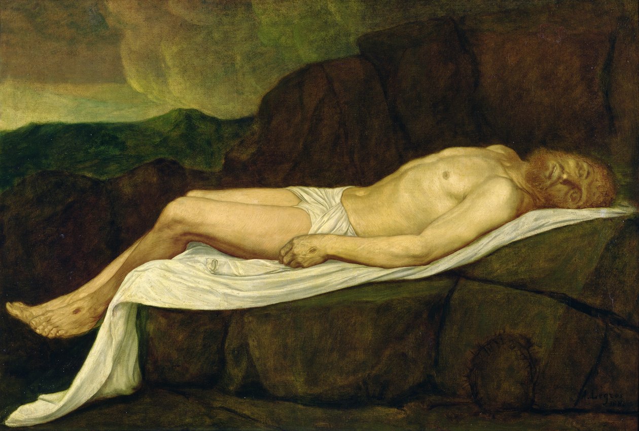 De dode Christus door Alphonse Legros